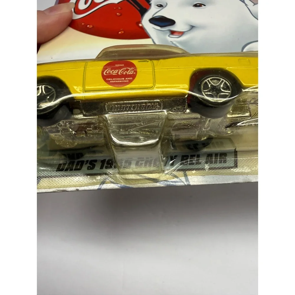 Matchbox Coca-Cola 2 Car Set 1955 Chevy Bel Air & Polar Bear Convertible New